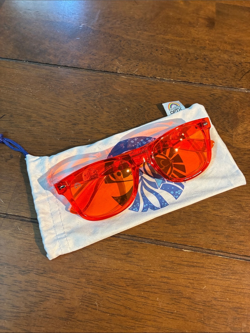 Rainbow OPTX super cute super cool tangerine sunglasses 💋